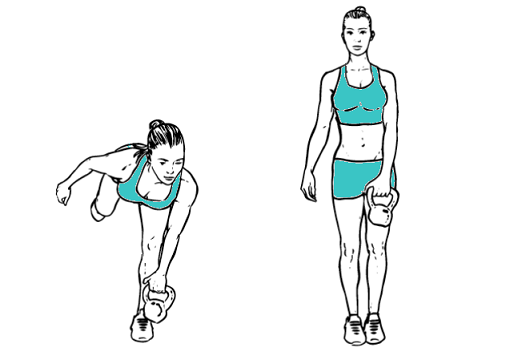Single-Leg-Deadlift-With-Kettlebell