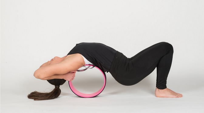 Yoga wheel: Backbend & stretch - AthensTrainers®