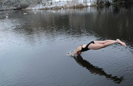 winter swimming