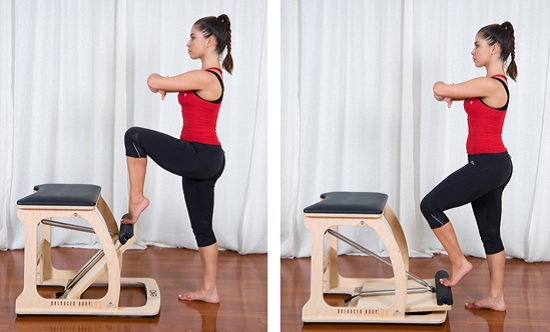 Wunda Chair: leg press standing - AthensTrainers®