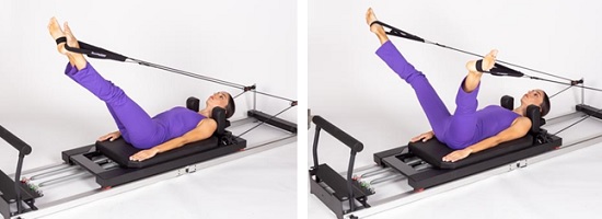 Pilates@home using a home reformer: circles - AthensTrainers®